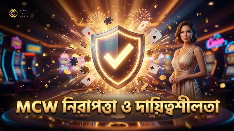 MCW নিরাপত্তা ব্যবস্থা এবং দায়িত্বশীল গেমিং নীতিতে প্রতিশ্রুতিবদ্ধ।
