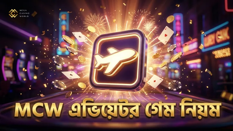 MCW এভিয়েটর গেমের নিয়ম ও খেলার ধাপগুলো স্পষ্টভাবে বোঝানো হয়েছে