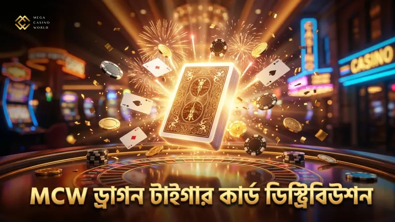 MCW-এ ড্রাগন টাইগার কার্ড ডিস্ট্রিবিউশন দেখানো হচ্ছে