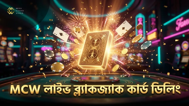MCW লাইভ ব্ল্যাকজ্যাকের কার্ড ডিলিং প্রক্রিয়া বোঝা সহজ হয়