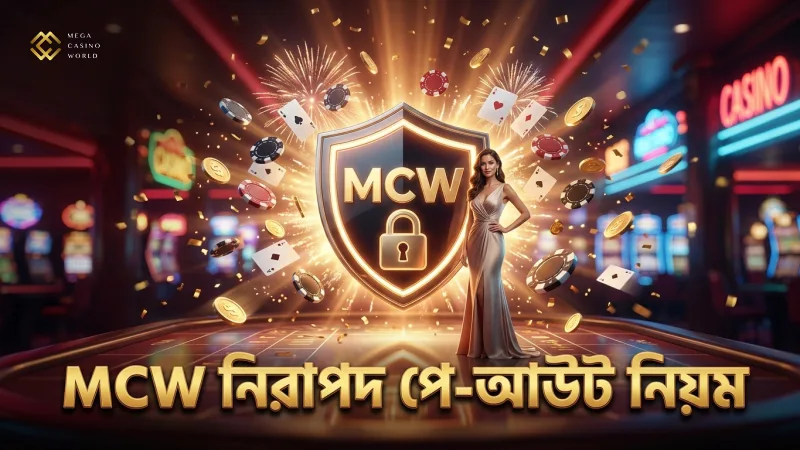 লাইভ রুলেটের পে-আউট ও নিরাপত্তার জন্য MCW-এর নিয়মাবলী