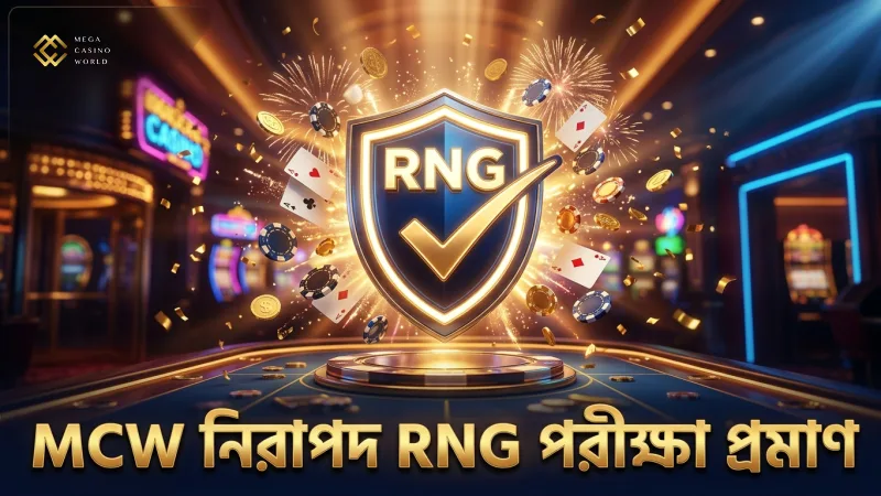 MCW প্ল্যাটফর্মে RNG পরীক্ষার মাধ্যমে নিরাপত্তা নিশ্চিত হয়েছে।