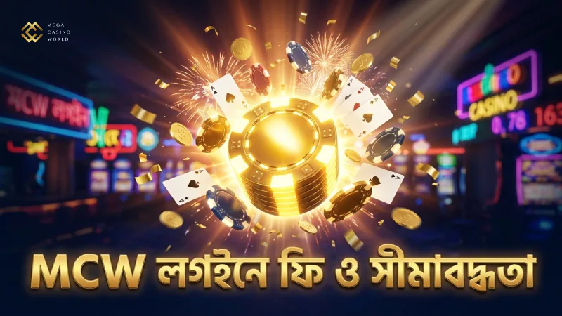 MCW লগইনে ফি ও ওয়েজারিং সীমাবদ্ধতা বুঝে নেওয়া জরুরি