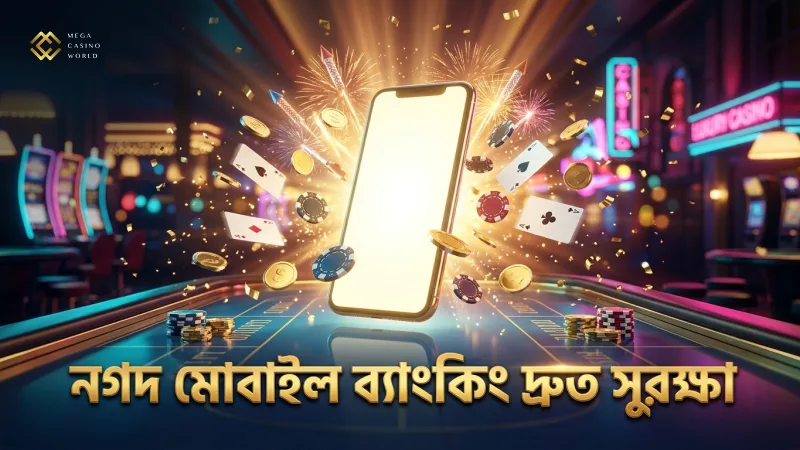 নগদ মোবাইল ব্যাংকিং দ্রুততা ও সুরক্ষা নিশ্চিত করে।