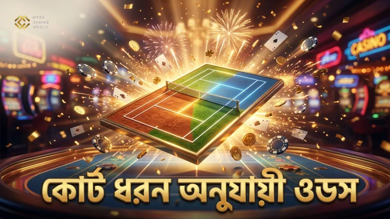 কোর্টের ধরন অনুযায়ী ওডস পরিবর্তন বুঝে বাজি সাজান