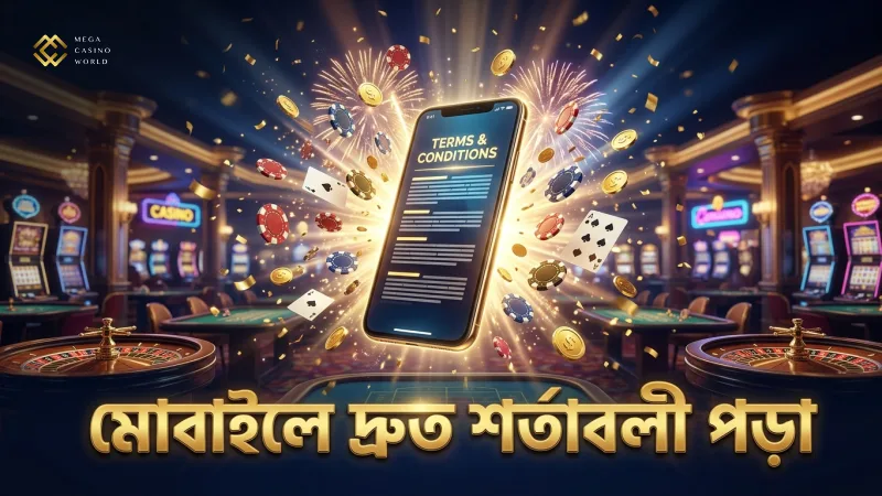 মোবাইলে শর্তাবলী পড়া দ্রুত এবং সুবিধাজনক হয়