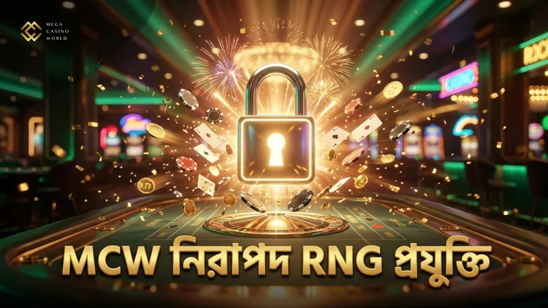 নিরাপদ বাজির জন্য MCW র জেনুইন RNG প্রযুক্তি।