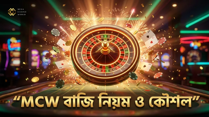 MCW প্ল্যাটফর্মে বাজির নিয়ম ও ঝুঁকি নিয়ন্ত্রণের গুরুত্ব।